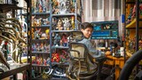 [Bộ sưu tập tủ trưng bày] Ba mươi, độc thân, otaku, tên trộm j8 Shuang Muzi mô hình phòng chơi tham 
