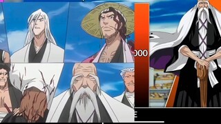 [ BLEACH ] Battle power comparison, Aizen VS Captain Yamamoto