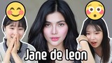 Korean React to Jane de leon | Attractive hero Filipino actress 😳