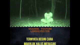 DETIK-DETIK MAKHLUK HALUS MERASUKI TUBUH PRIA INI #shorts