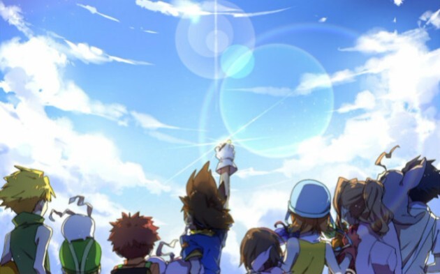 [MAD|Tear-Jerking|Digimon Adventure]Cuplikan Adegan Anime Nostalgia|Butterfly
