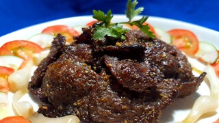 Món chay - THỊT BÒ CHIÊN SẢ ỚT CHAY mon chay ngon dễ làm - Thanh cooking.