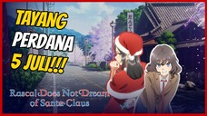 RESMI!!! ANIME Seishun Buta Yarou Wa Santakurousu BAKAL TAYANG BULAN JULI!!!
