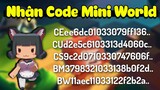 Tặng 20 Code đào kho báu cuối cùng - Mini World Code