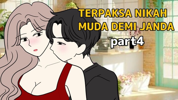 TERPAKSA NIKAH MUDA DEMI JANDA part 4 - animasi sekolah (romance) - tombo ngelu