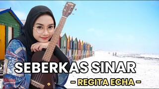 REGITA ECHA COVER - SEBERKAS SINAR | Lyrics ( LIRIK LAGU )