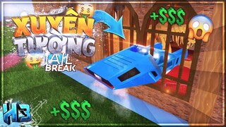 Roblox - JailBreak | cách Đi XUYÊN TƯỜNG! bằng xe BLADE 🚀 | H3G