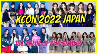 KCON 2022 JAPAN First Lineup of Performers