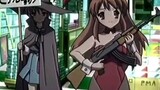 Lolicon learned how to hold a gun