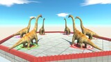 BATTLE ROYALE All Dinosaurs vs Itself - Animal Revolt Battle Simulator