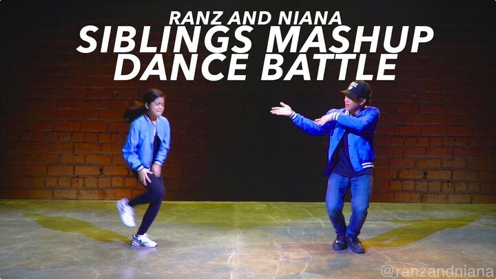 Siblings Mashup Dance Battle (Bruno Mars - That's What I Like Mix) | Ranz and Niana