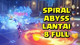 genshin impact Spiral abyss lantai 8 bintang 6