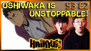 The Threat of the "Left"| Haikyuu Season 3 Ep 2 REACTION