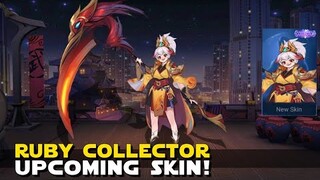 UPCOMING RUBY COLLECTOR SKIN! | SUZAKU THEME! | MOBILE LEGENDS RUBY NEW UPCOMING SKIN 2022