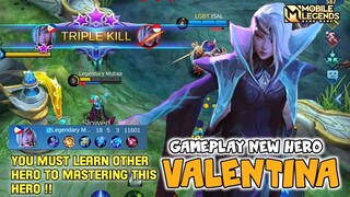 New Hero Valentina Gameplay , Overpower Mage - Mobile Legends Bang Bang