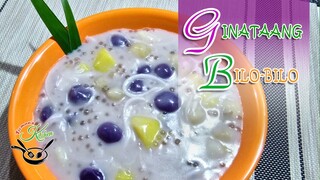 Ginataang Bilo-bilo | Ginataang Halo-halo | Galapong Recipe | Authentic Filipino Snack