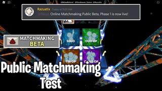 Public Matchmaking Test is finally here! | Tower Defense Simulator