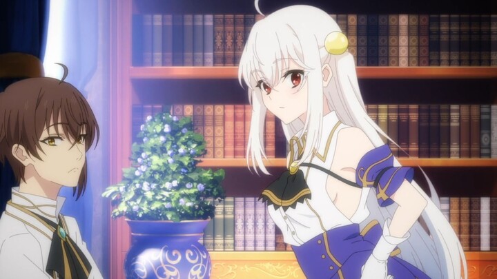 "The new wife has appeared, the charm of white hair and red eyes~"