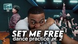 지민 (Jimin) ‘Set Me Free Pt.2’ Dance Practice Reaction!