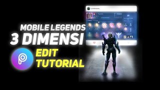 Cara Membuat Foto 3d Mobile Legends Di Pics Art