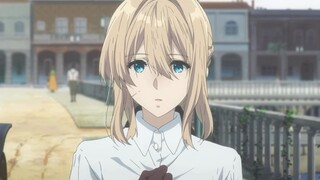 Violet Evergarden, Violet and Major, I guess no one will watch it, so just post it for fun...(no wat