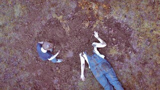 Family HAUNTED By A Creepy SinkHole In The Woods That Borders Their Home