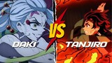 TANJIRO DEMONSTRATED THE TRUE POWER OF SUN BREATHING AGAINST DAKI!|PINOY FUNNY DUB