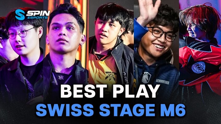 TOP 15 PLAYS SWISS STAGE M6 WORLD CHAMPIONSHIP! TS HIKO, TLID AERON MANIAC!