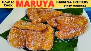 MARUYA l Banana Fritters l STREETFOOD  #maruya #minanngskitchen