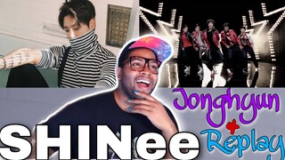 SHINee Day with Jonghyun & SHINee! | First Time Listening To ‘Lonely’ & ‘Replay’ | REACTION