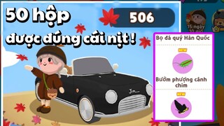 Play Together - Bắt hết 19 côn trùng mới, mở thử 50 hộp lá phong