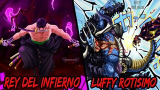 ZORO "El Rey del Infierno" | KING Conoce de JOY BOY | LUFFY Está Rotísimo con HAKI | ONE PIECE 1036