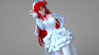 [MMD·3D][Honkai 3]Murata Himeko in wedding dress - MMook JJi Bba