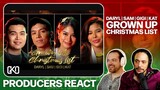 PRODUCERS REACT - Daryl Ong, Gigi, Katrina Velarde, Sam Mangubat Grown Up Christmas List Reaction