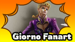 3D-like Giorno Fanart / JoJo's Bizarre Adventure