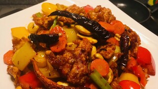 Stir Fried Chicken with Cashew Nuts | ไก่ผัดเม็ดมะม่วง (สูตรผัดแห้ง)