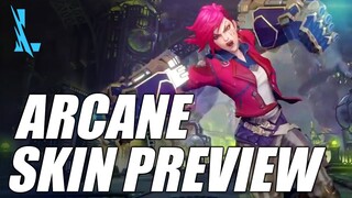 Arcane Vi & Jinx Preview - Wild Rift