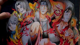 Drawing Itachi Uchiha : The Promise Day