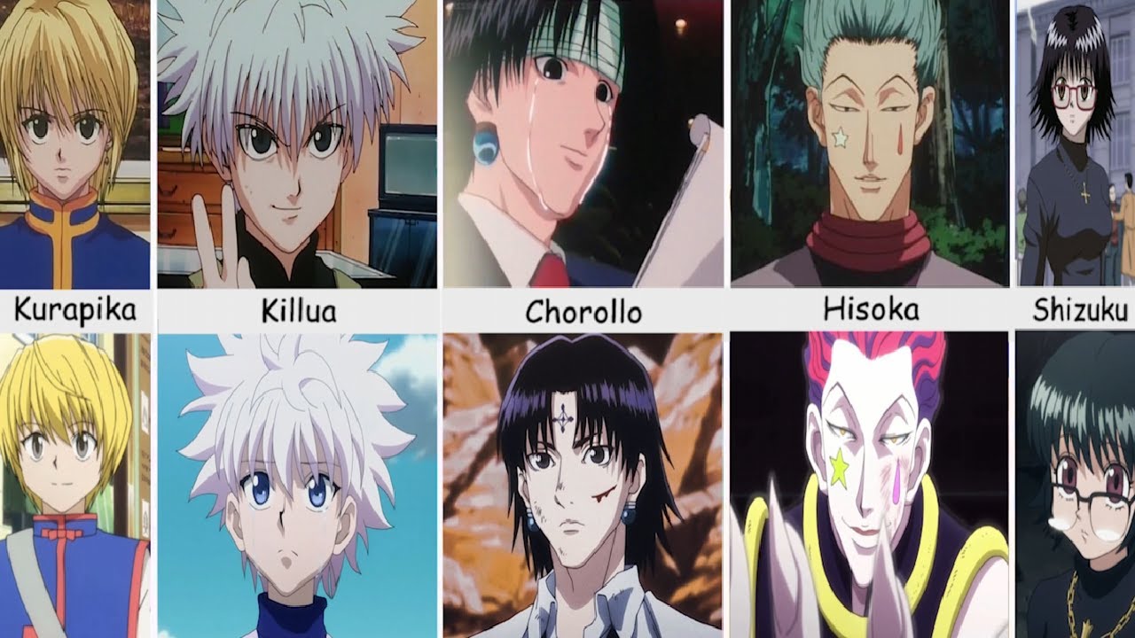 RIAS💗 on X: The 1999 Hunter x Hunter anime had such amazing character  designs. I'm not saying the 2011 version designs are bad but the old ones  are just superior.  /
