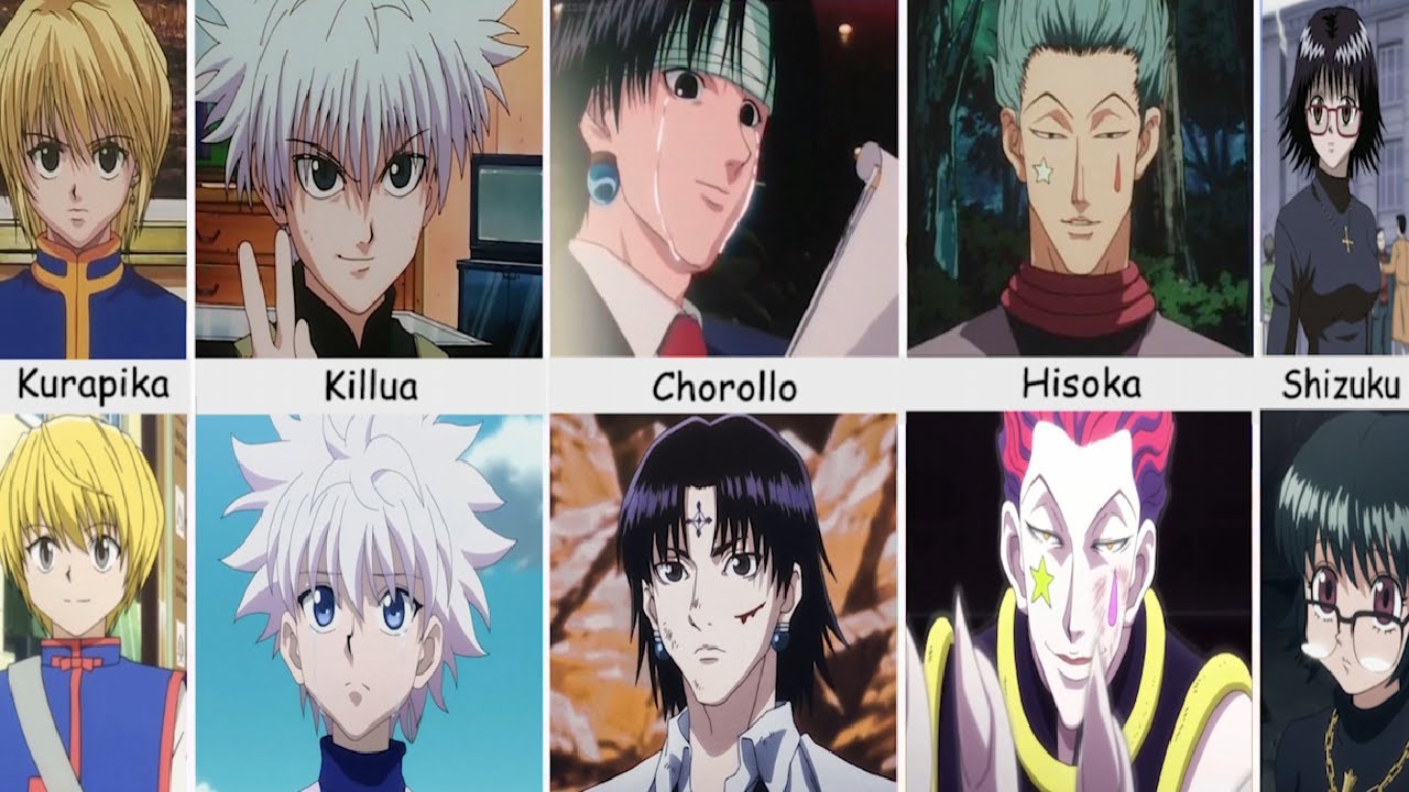 1999 vs 2011  Hunter anime, Hunter x hunter, Anime