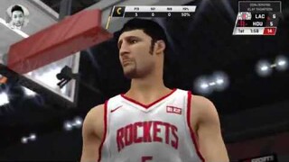 LA CLIPPERS VS. HOUSTON ROCKETS/ NBA 2K20