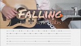 ( Trevor Daniel ) Falling - Fingerstyle TABS | Daniel Lavapiez