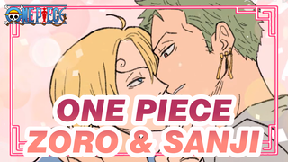 [ONE PIECE | MAD Lukisan Tangan] Zoro & Sanji (Kelompok Usia 21 Tahun)