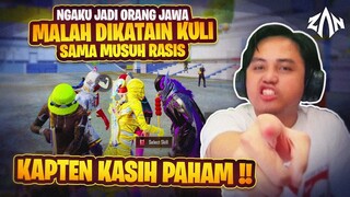 Ngaku Jadi Orang Jawa, Malah Dikatain Kuli Sama Musuh Rasis  Kapten Kasih Paham !!