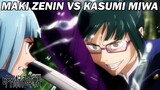 Maki Zenin vs Kasumi Miwa | Jujutsu Kaisen