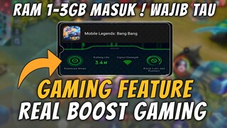 BOOST GAMING 🔥 Game Booster Anti Lag Patah Patah Mobile Legend