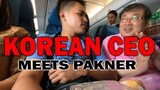 KOREAN CEO VISITED MORE THAN 100 TIMES IN THE PHILIPPINES/AJ pakners on the plane