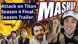 Epic Reaction Mashup: Attack on Titan Season 4 Final Season Trailer Reactions!