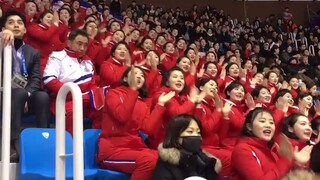 Đội cổ vũ của Triều Tiên tại Thế vận hội mùa đông PyeongChang 2018