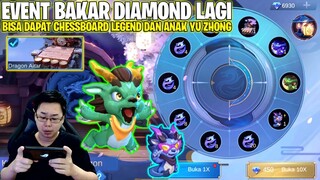 NGABISIN 6RB DIAMOND UNTUK SPIN EVENT CADIA MAGIC CHESS - DAPAT CHESSBOARD DRAGON ALTAR LEGEND